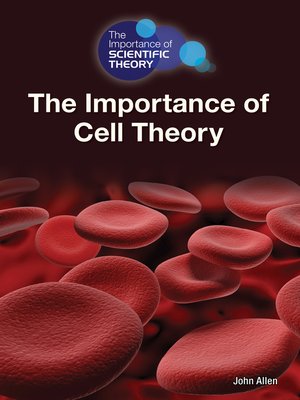 cover image of The Importance of Cell Theory
